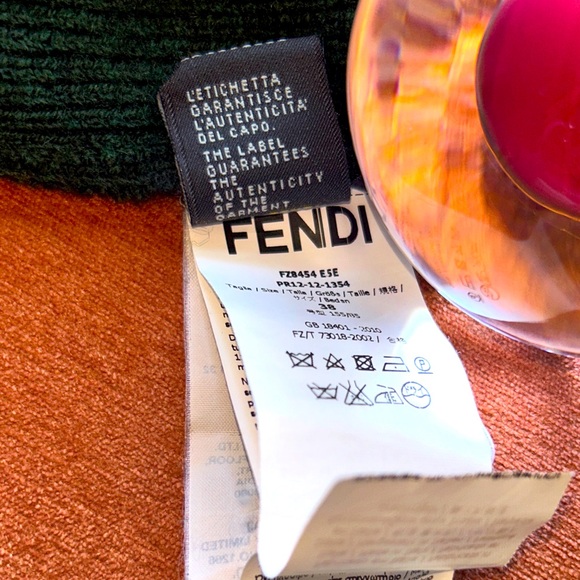 FENDI Rare Find Alpaca Sweater Dress has Low to No Peeling - Picture 8 of 9